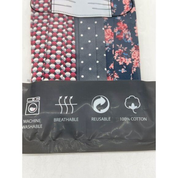 Calabrum Reversible Face Mask 3-Pack OSFM - Picture 4 of 4